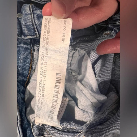 Forever 21 denim jeans two toned size 27 - Picture 6 of 6